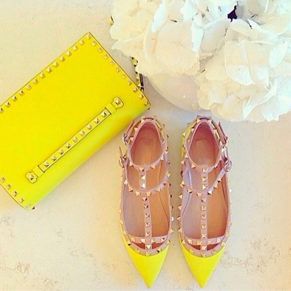 Rockstud Ankle Flats NWT